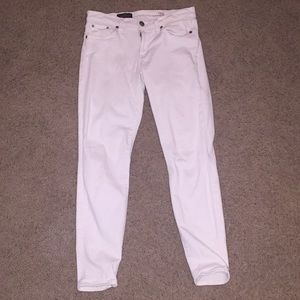 Jcrew toothpick jeans!